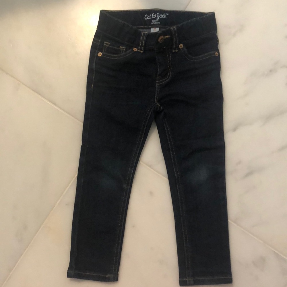 Cat & Jack Jeans size 3T Dark Wash